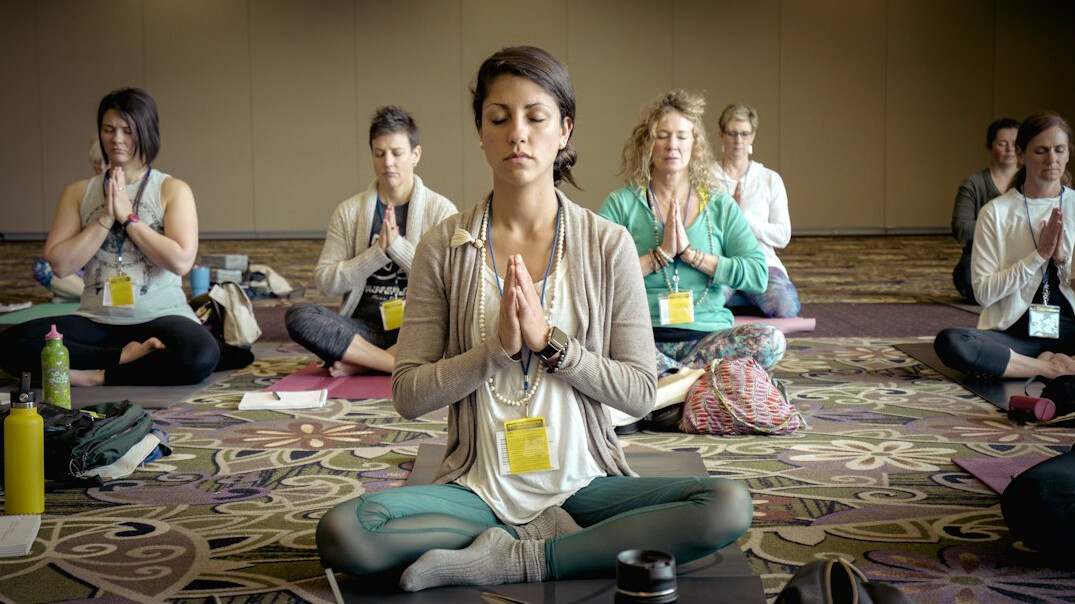 yoga class group